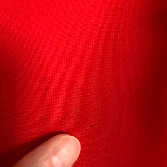 Amanda Uprichard Madison Jumpsuit Red Spaghetti Strap Romper Pantsuit Size P - Picture 16 of 16